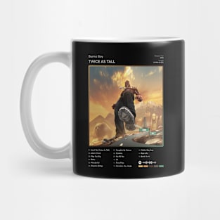 Burna Boy - Twice As Tall Tracklist Album Mug